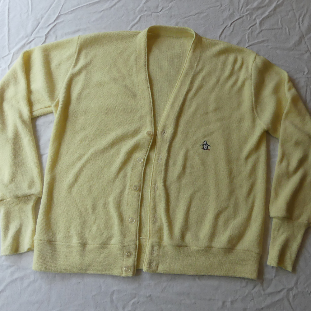 Vintage Munsing Wear Grand Slam Penguin Cardigan